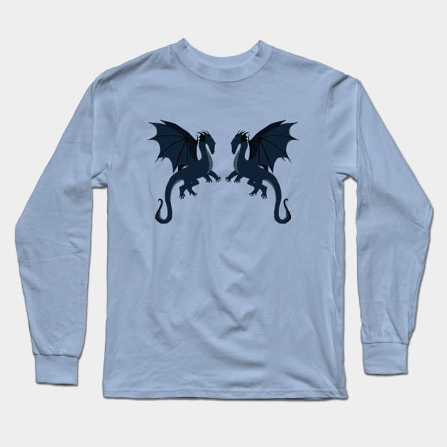 Dragons Long Sleeve T-Shirt by artsandherbs